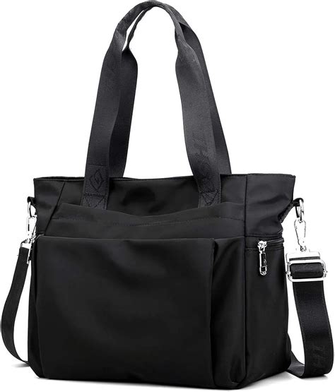 lightweight designer zipper tote bag